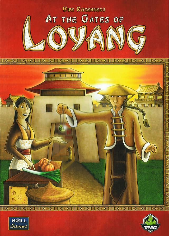 Portada juego de mesa A las puertas de Loyang