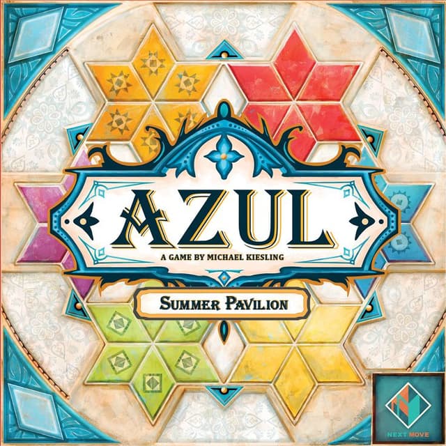 Portada juego de mesa Azul: Pabellón de verano