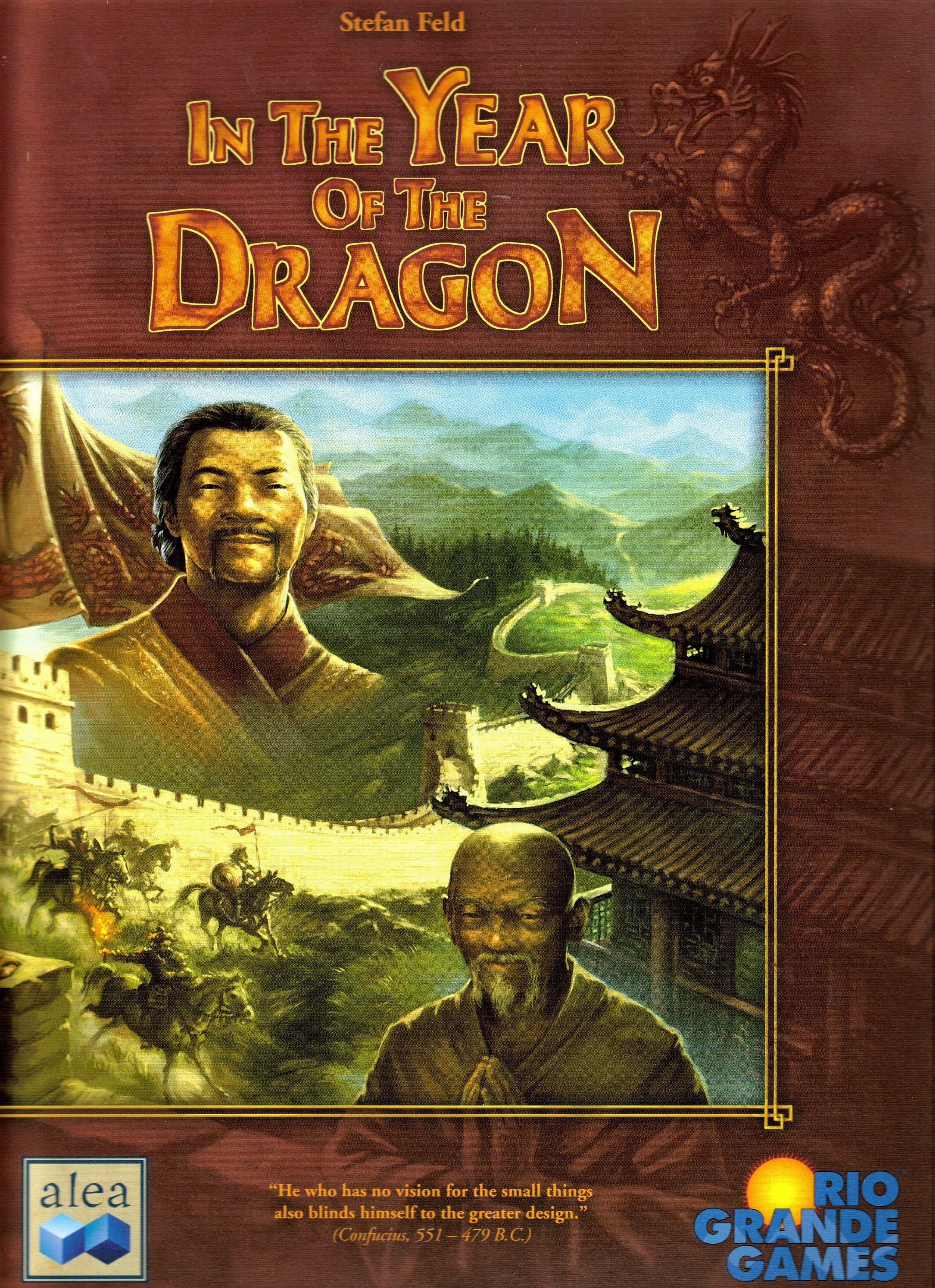 Portada juego de mesa In the Year of the Dragon
