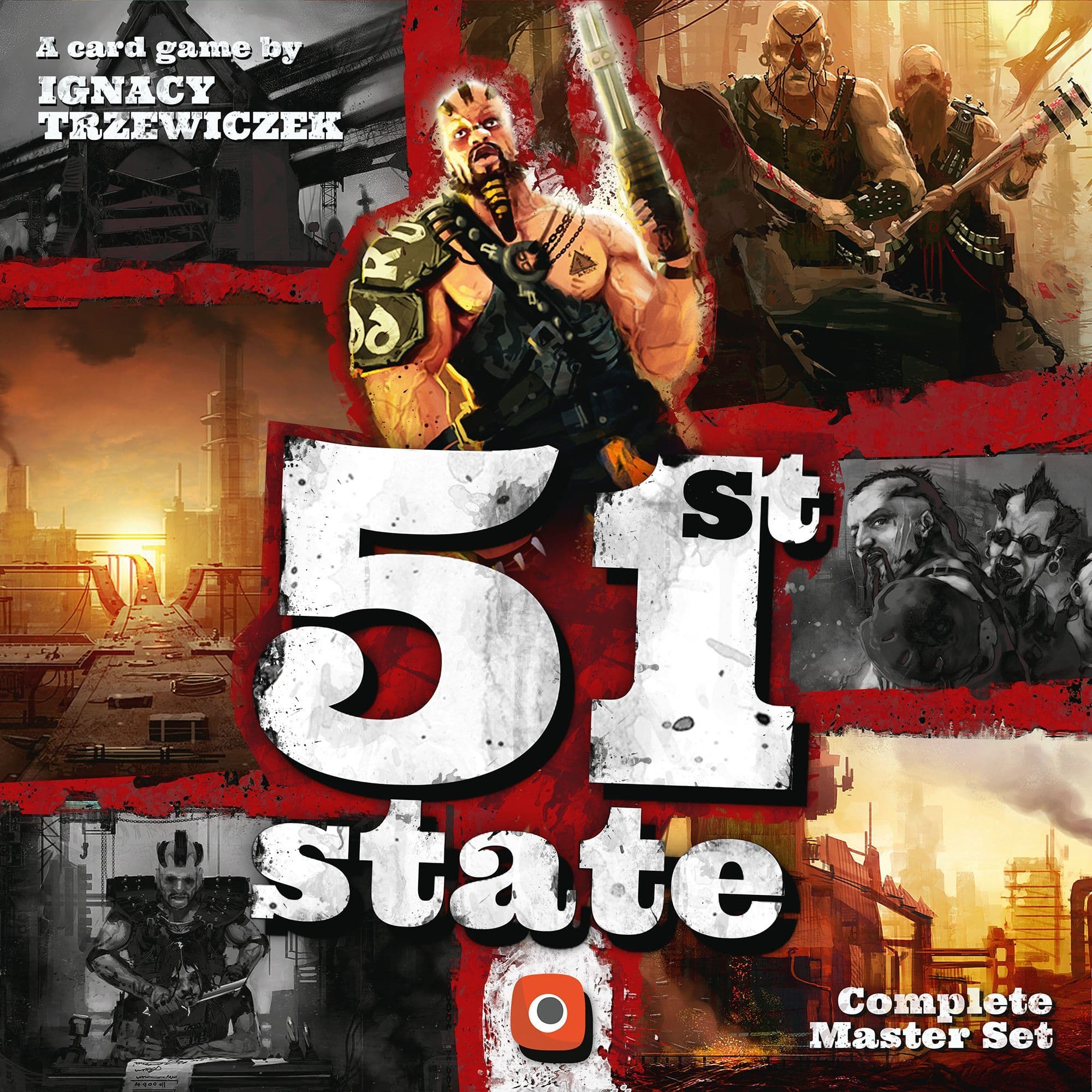 Portada juego de mesa 51st State: Set Completo