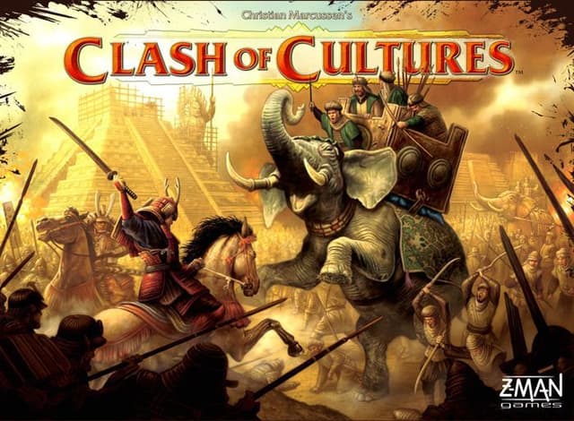 Portada juego de mesa Clash of Cultures