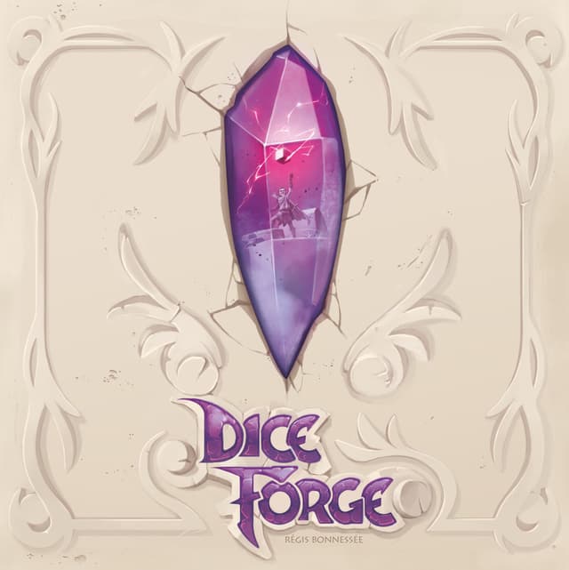 Portada juego de mesa Dice Forge