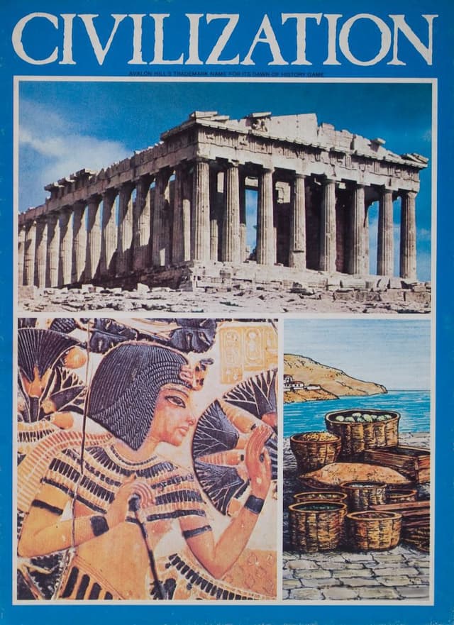 Portada juego de mesa Civilización: El Juego De Las Culturas Mediterráneas