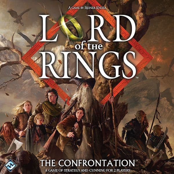Portada juego de mesa El Señor de los Anillos: El Enfrentamiento