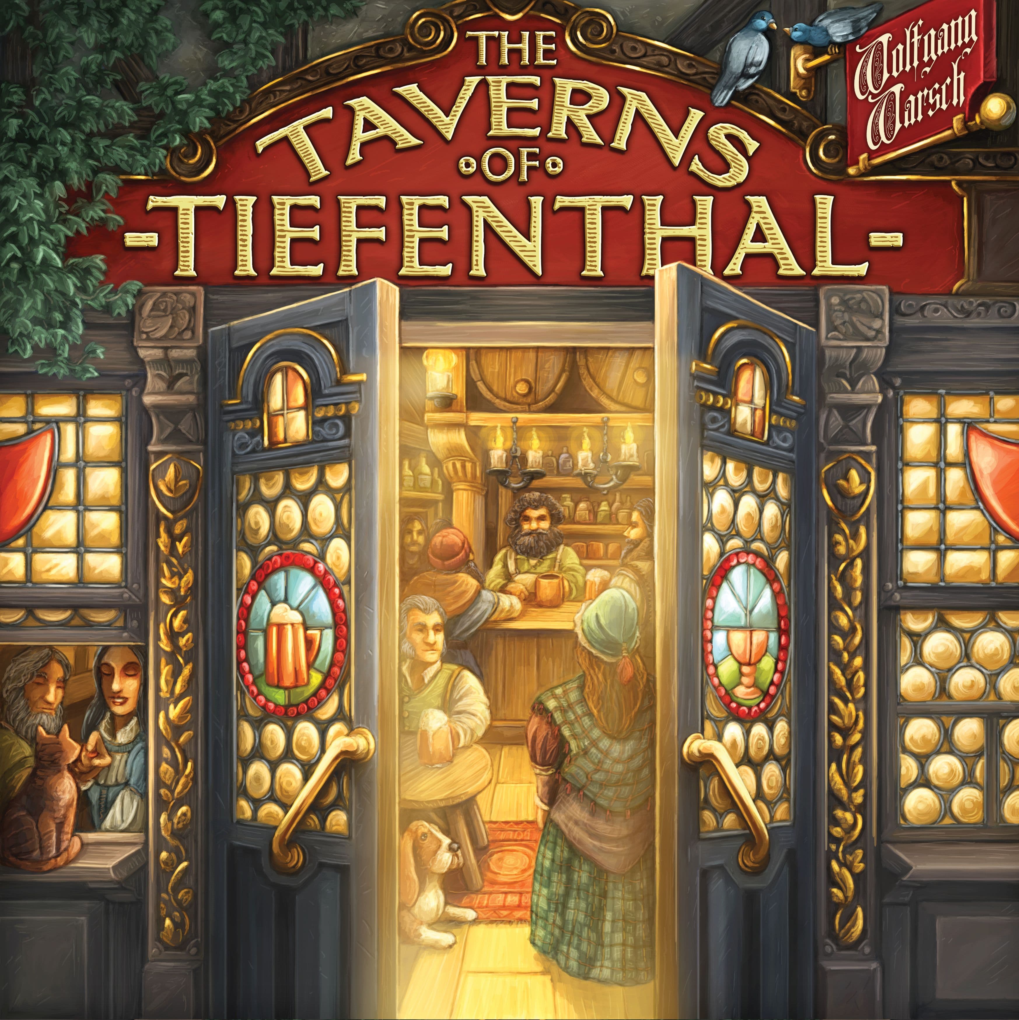 Portada juego de mesa Las Tabernas de Valfonda