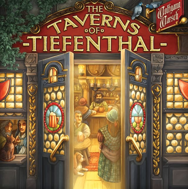 Portada juego de mesa Las Tabernas de Valfonda