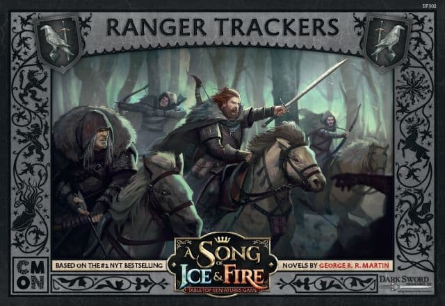 Portada juego de mesa Canción de Hielo y Fuego: Exploradores Rastreadores