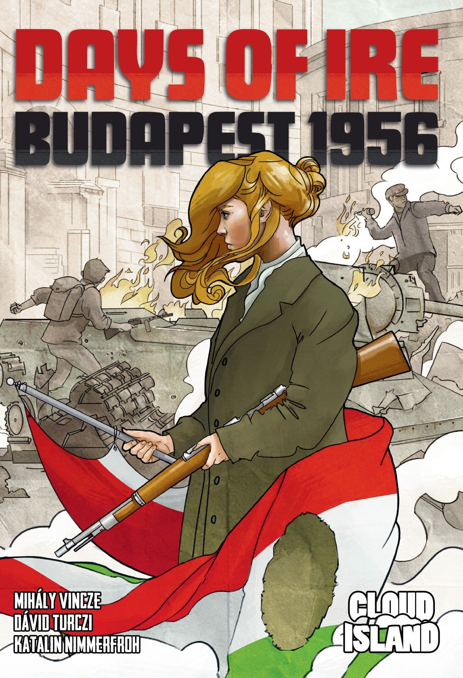 Portada juego de mesa Días de Ira: Budapest 1956