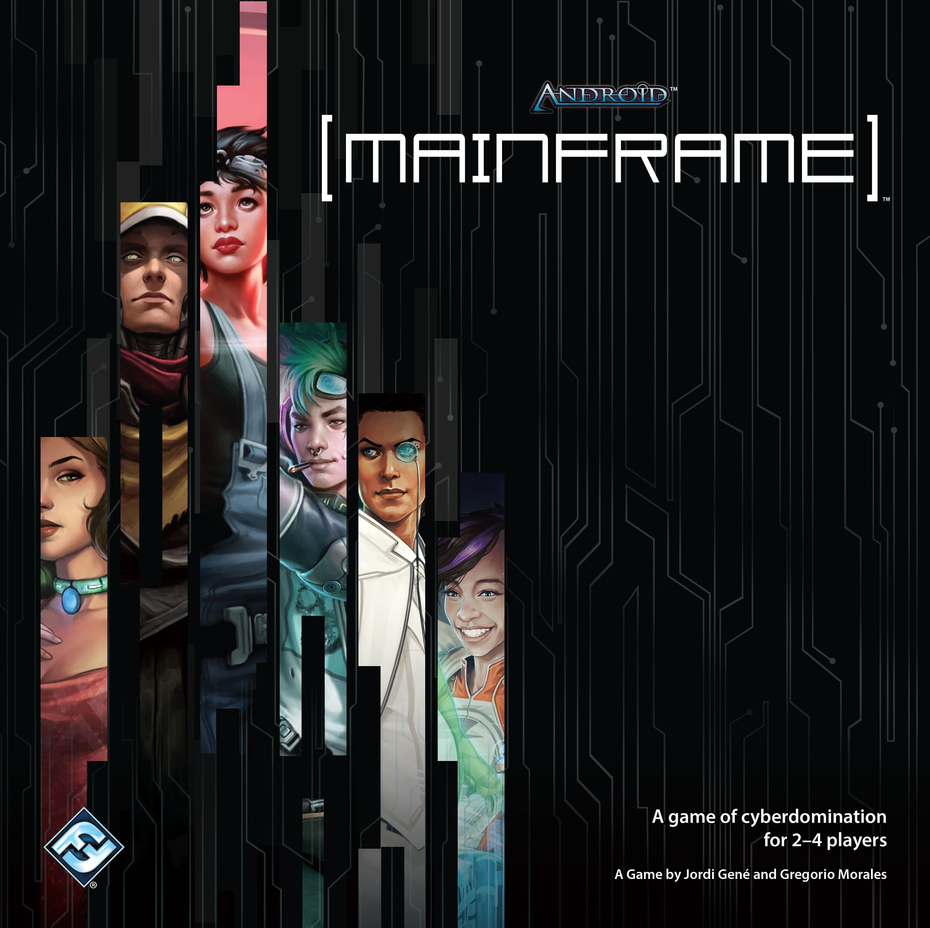 Portada juego de mesa Android: Mainframe