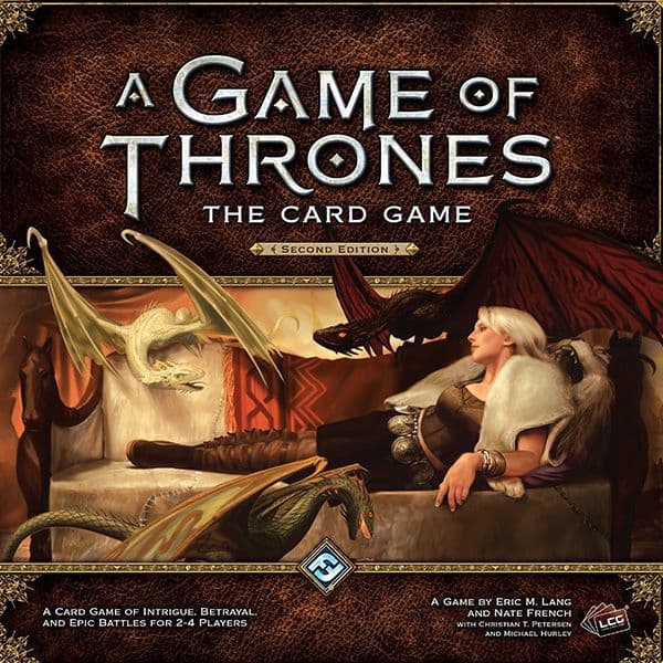Portada juego de mesa Juego de tronos: El juego de cartas (Segunda edición)