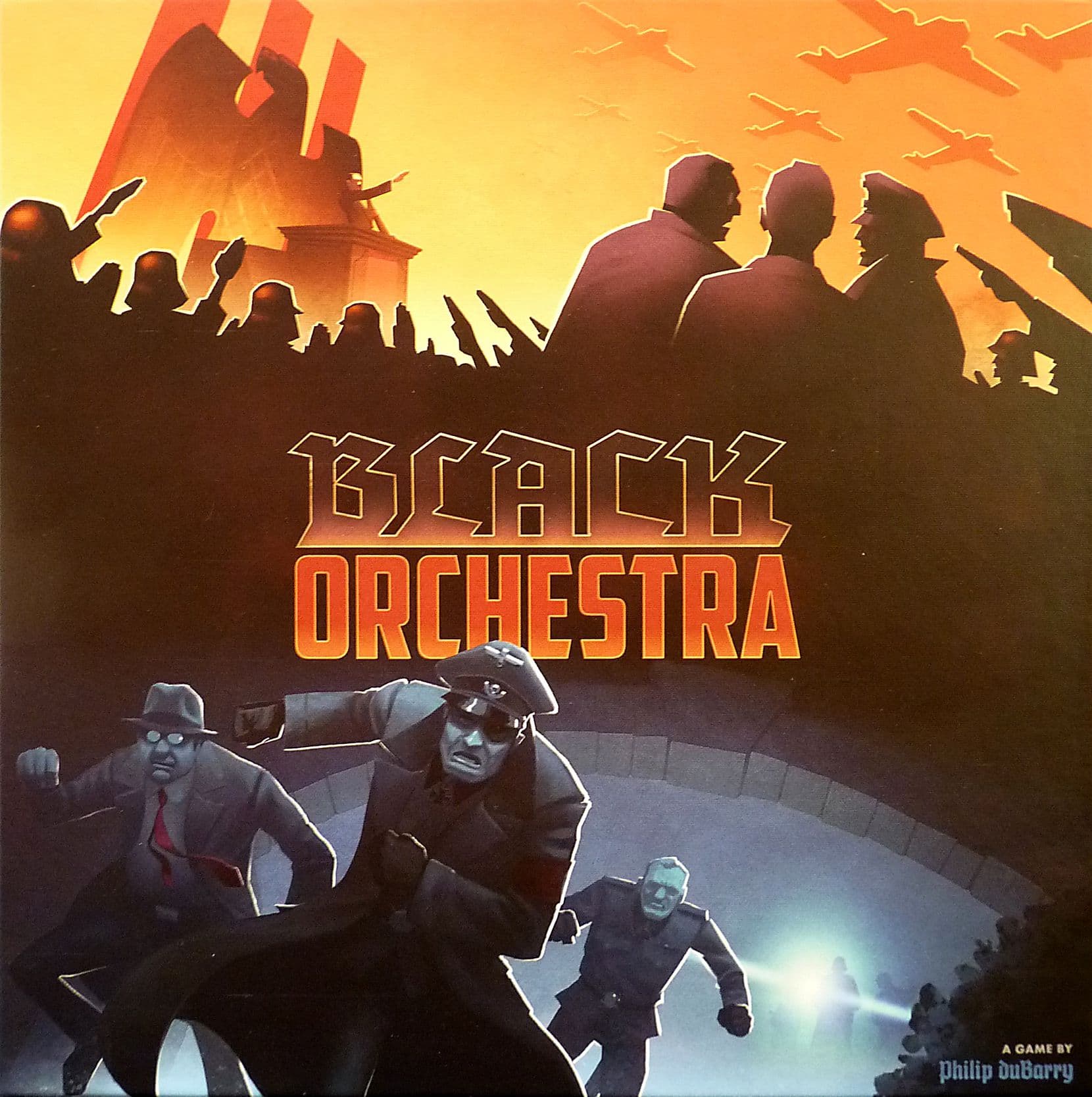 Portada juego de mesa Orquesta Negra