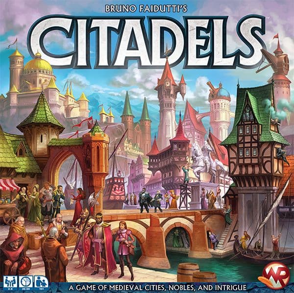 Portada juego de mesa Ciudadelas Deluxe