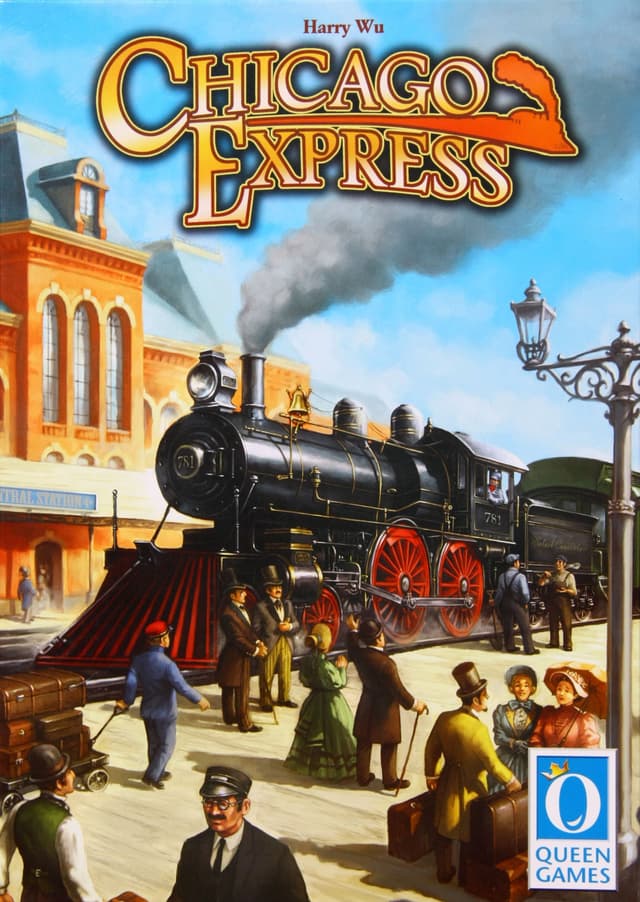 Portada juego de mesa Chicago Express