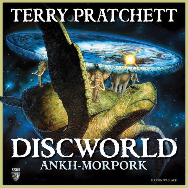 Portada juego de mesa Mundodisco: Ankh-Morpork