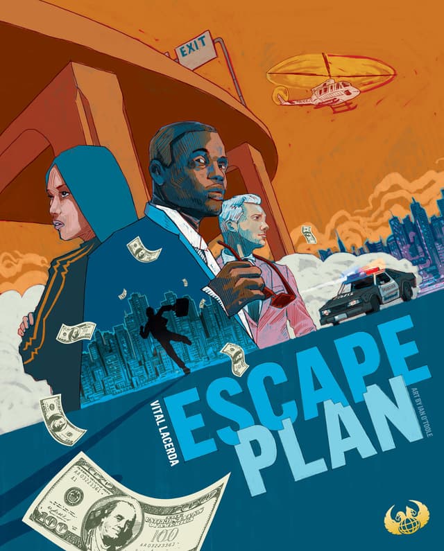 Portada juego de mesa Escape Plan