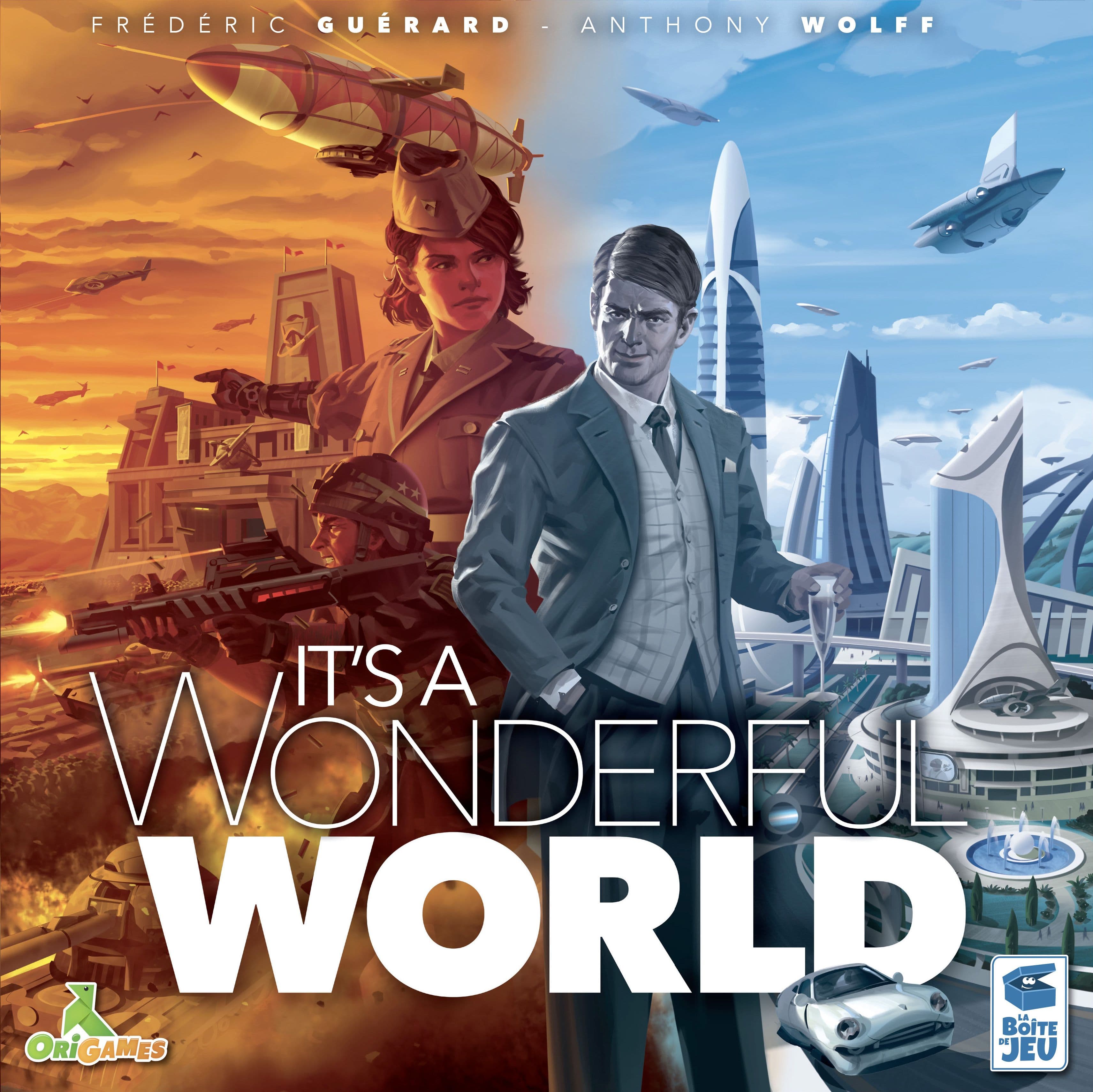 Portada juego de mesa It's a Wonderful World
