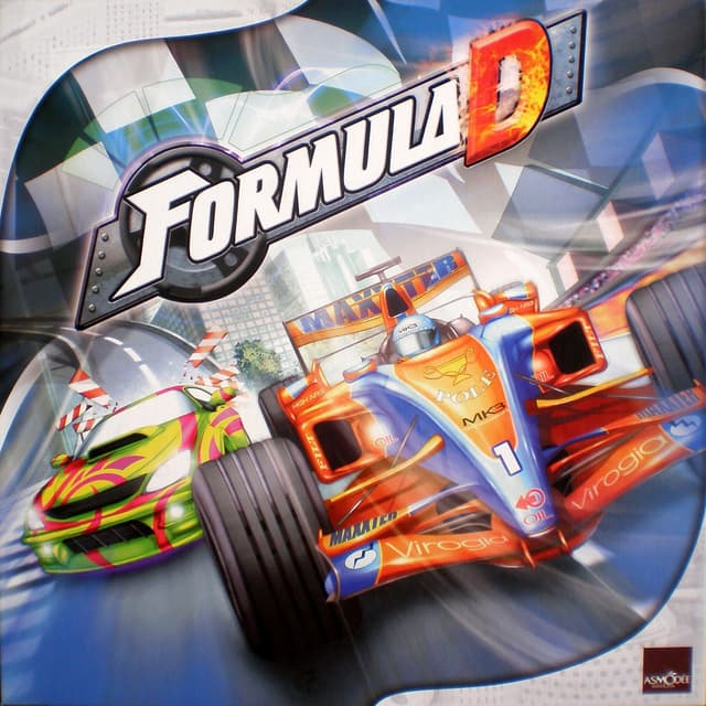 Portada juego de mesa Formula D