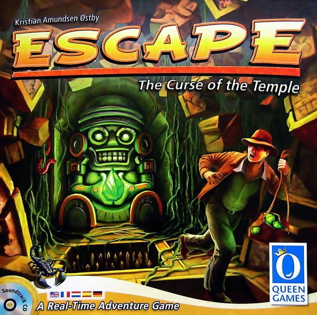 Portada juego de mesa Escape: The Curse of the Temple