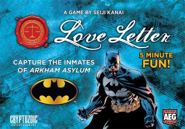 Portada juego de mesa Love Letter: Batman
