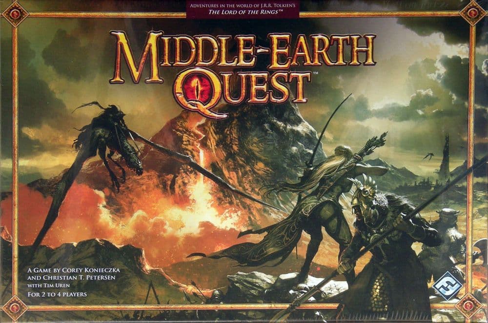 Portada juego de mesa Middle-Earth Quest