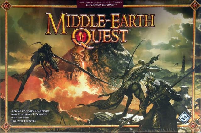 Portada juego de mesa Middle-Earth Quest