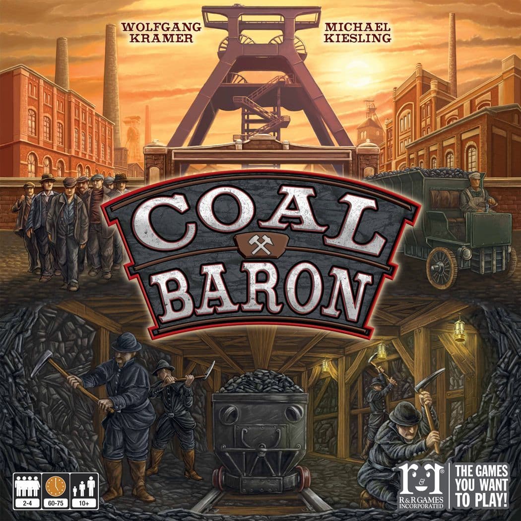 Portada juego de mesa La Era Del Carbón