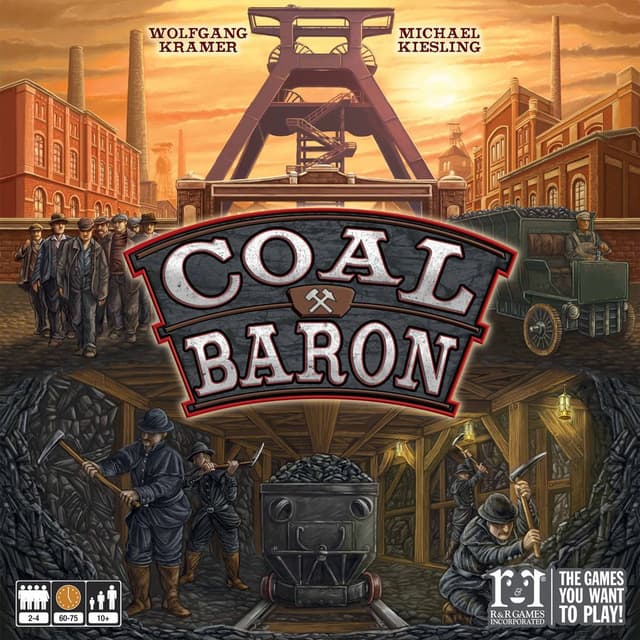 Portada juego de mesa La Era Del Carbón