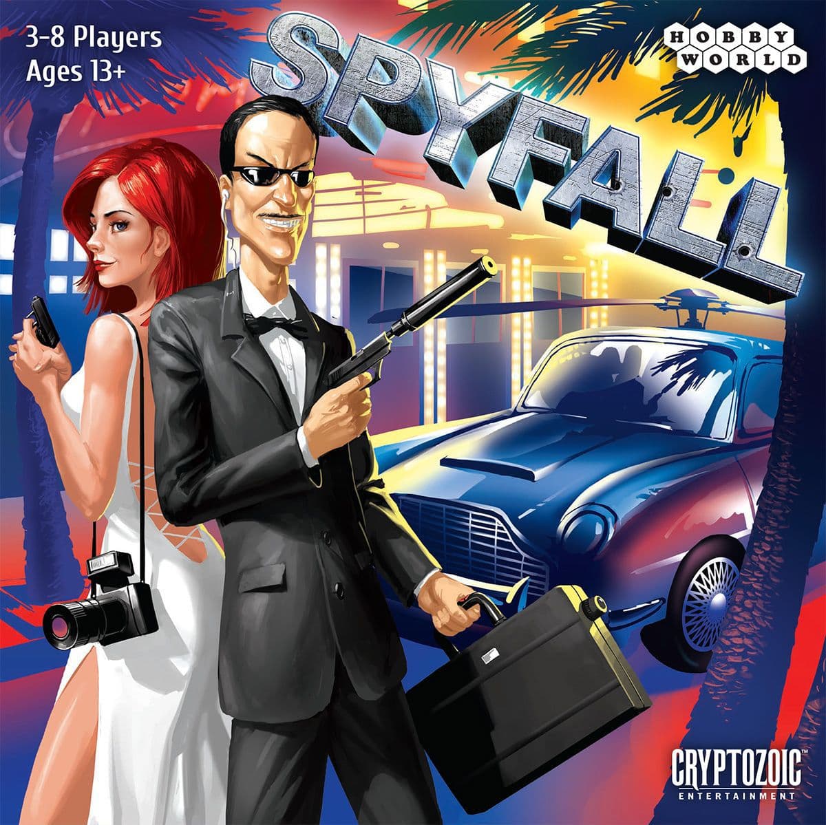 Portada juego de mesa El Espía (que se perdió)