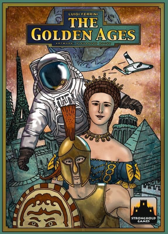 Portada juego de mesa Las Edades de Oro