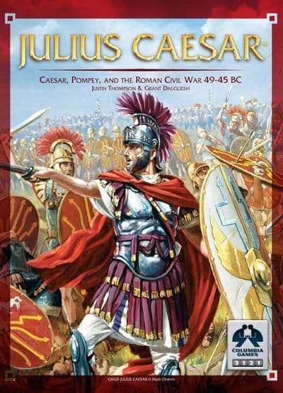 Portada juego de mesa Julius Caesar