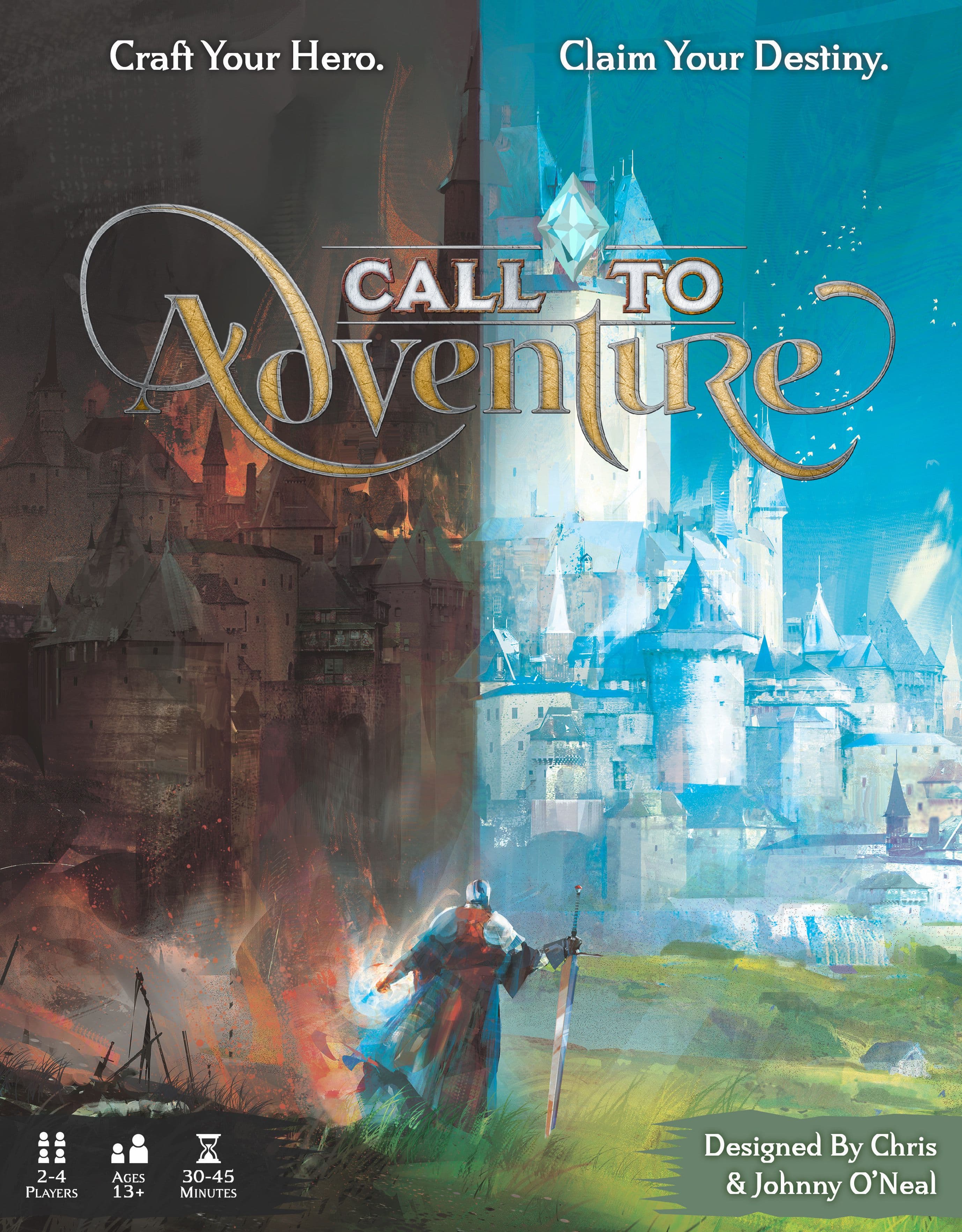 Portada juego de mesa Call to Adventure