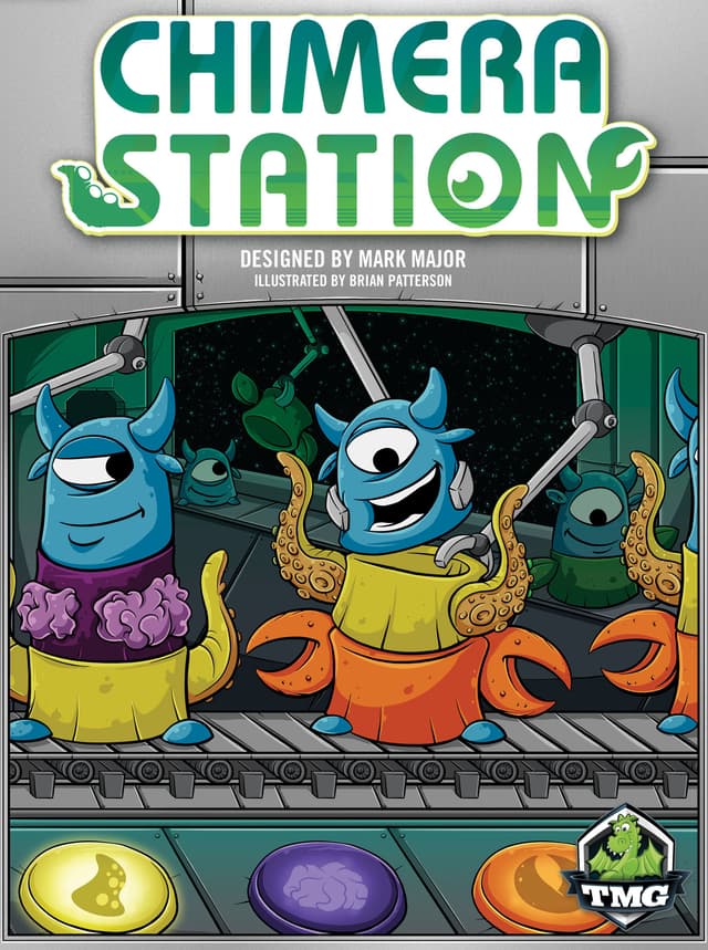 Portada juego de mesa Chimera Station