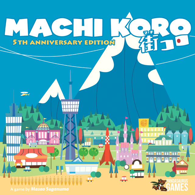 Portada juego de mesa Ciudad Machi Koro