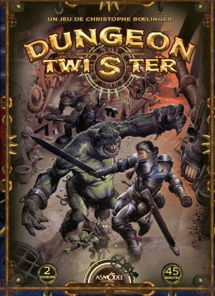 Portada juego de mesa Dungeon Twister