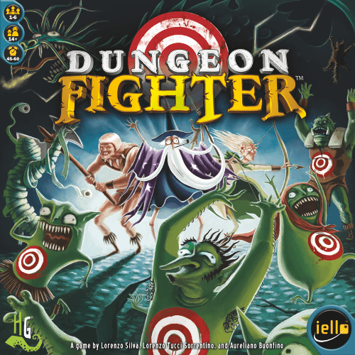 Portada juego de mesa Dungeon Fighter