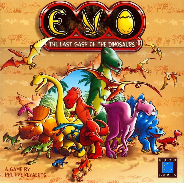 Portada juego de mesa Evo
