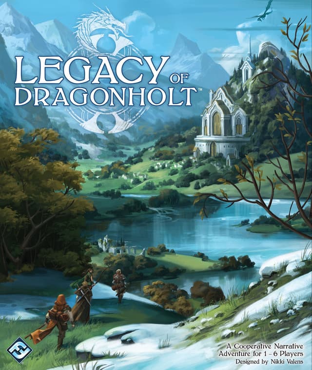Portada juego de mesa Legacy of Dragonholt