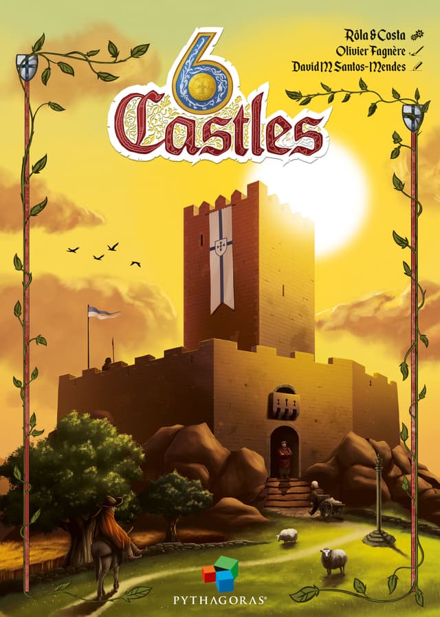 Portada juego de mesa 6 Castillos