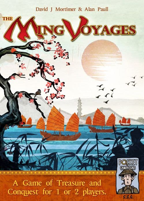 Portada juego de mesa Las Expediciones Ming