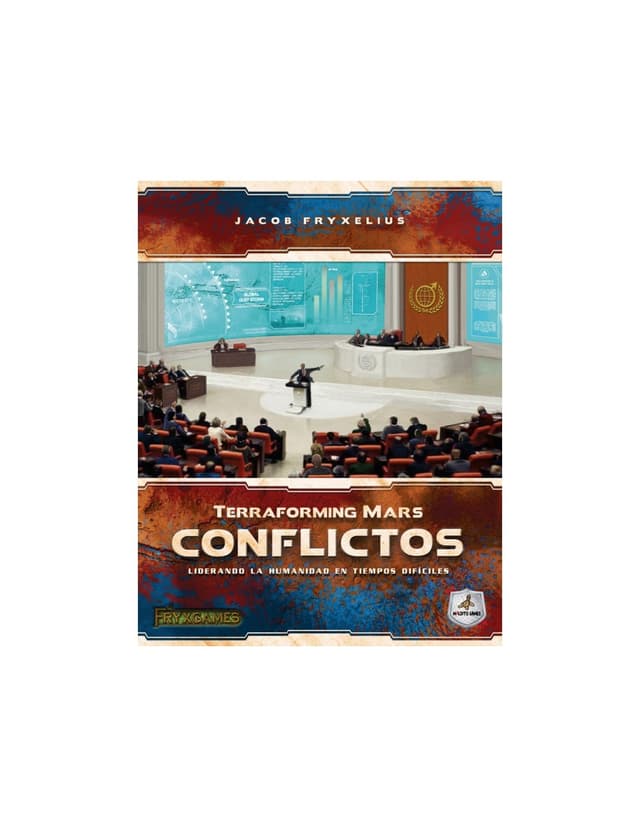 Portada juego de mesa Terraforming Mars: Conflictos