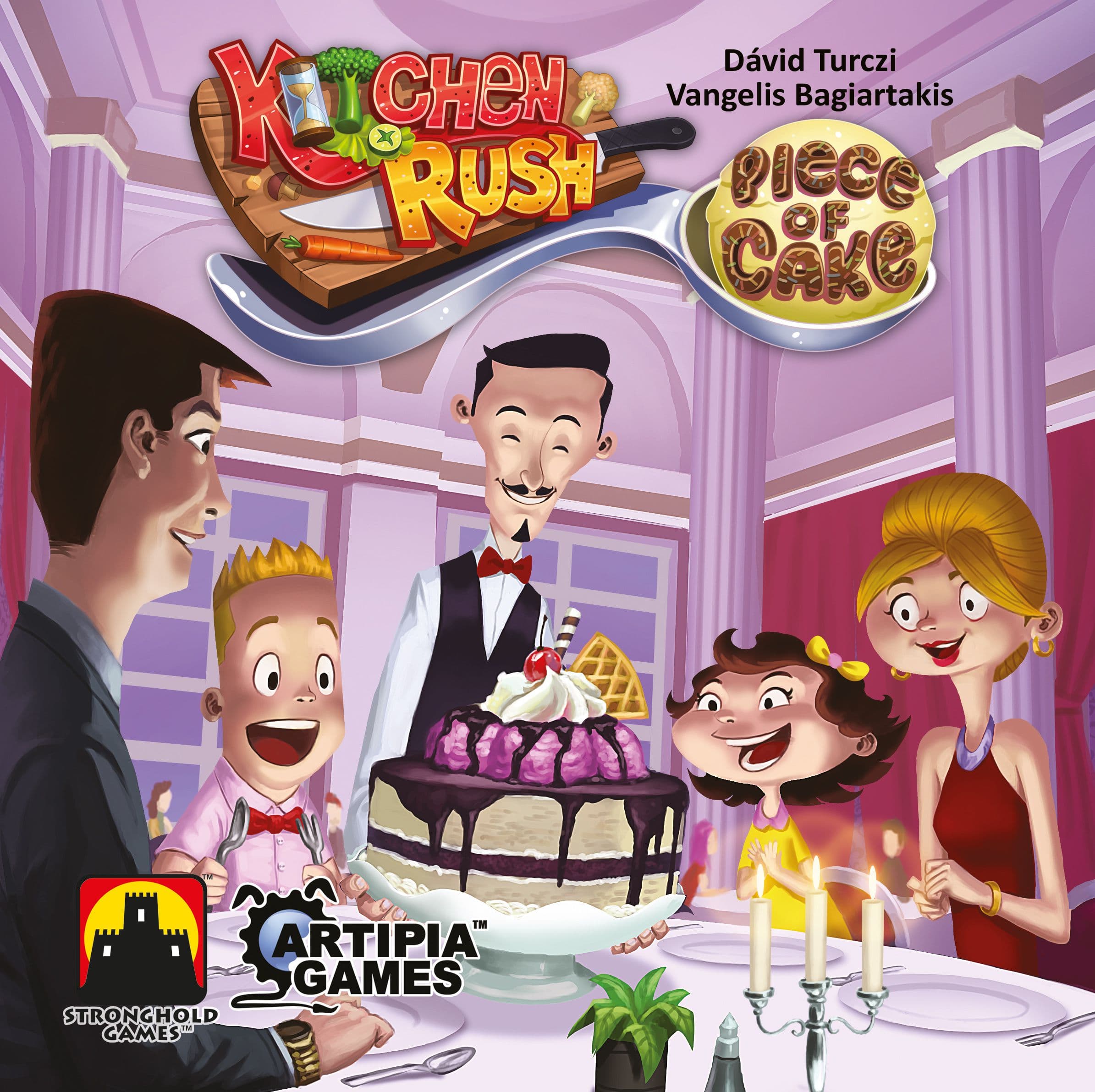 Portada juego de mesa Kitchen Rush: Postres Deliciosos