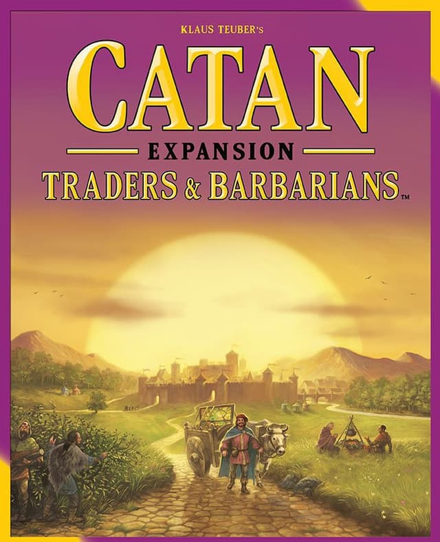 Portada juego de mesa Catan: Mercaderes y Bárbaros