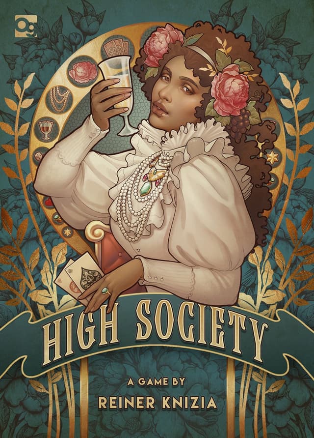 Portada juego de mesa High Society