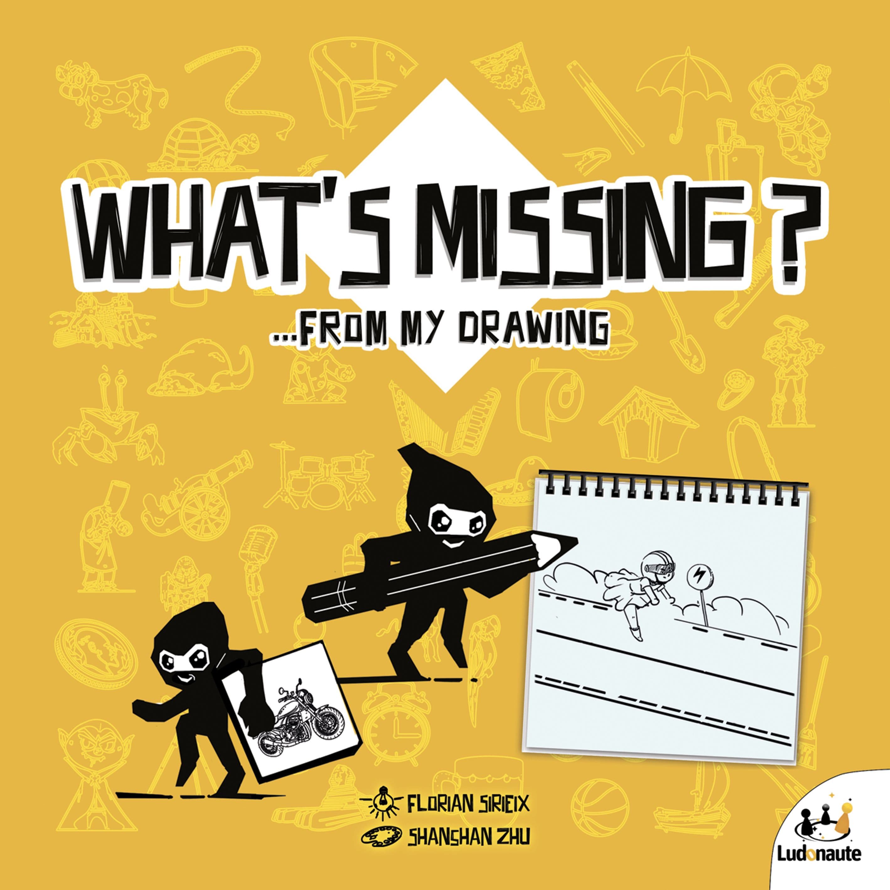Portada juego de mesa What's Missing?