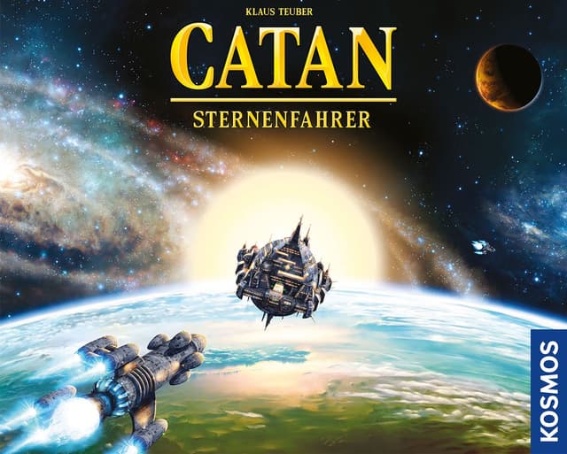 Portada juego de mesa Catan: Viajeros de las estrellas
