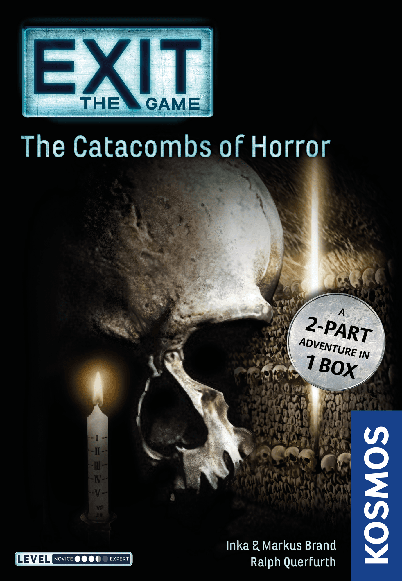 Portada juego de mesa Exit: Las Catacumbas del Terror