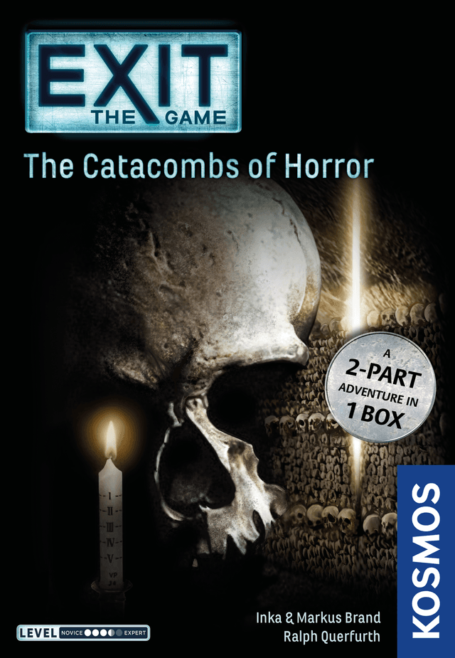 Portada juego de mesa Exit: Las Catacumbas del Terror