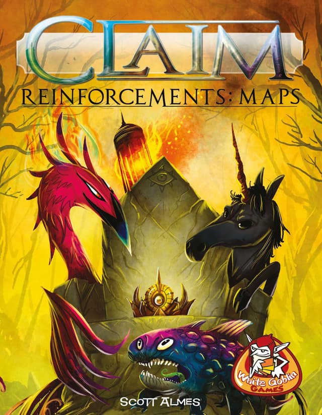 Portada juego de mesa Claim Refuerzos: Mapas