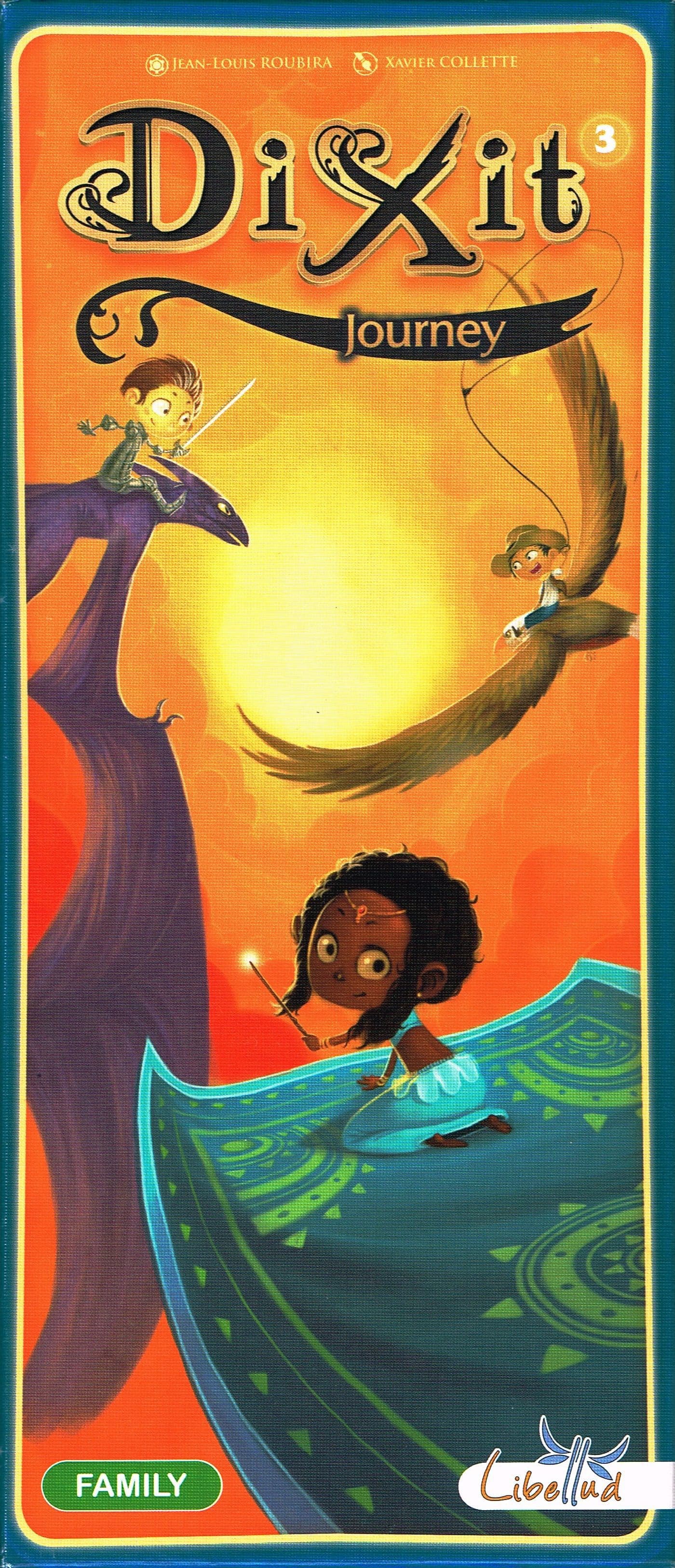Portada juego de mesa Dixit 3: Journey