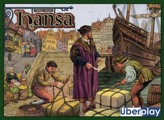 Portada juego de mesa Hansa